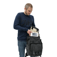 Zaino per trasportare i dispositivi Globus